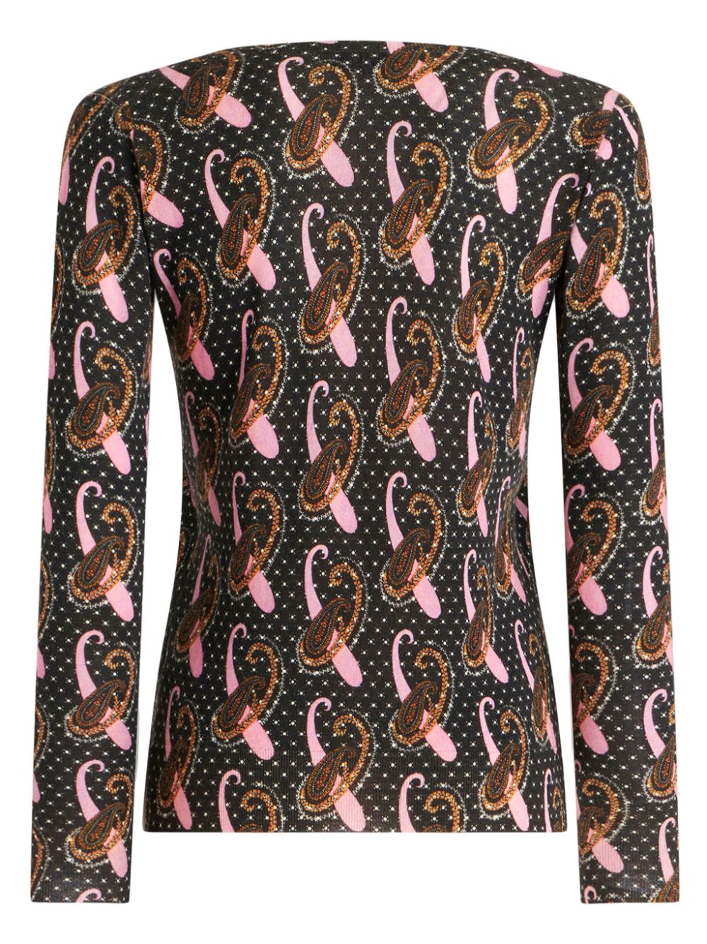 ETRO paisley-print virgin wool top Women