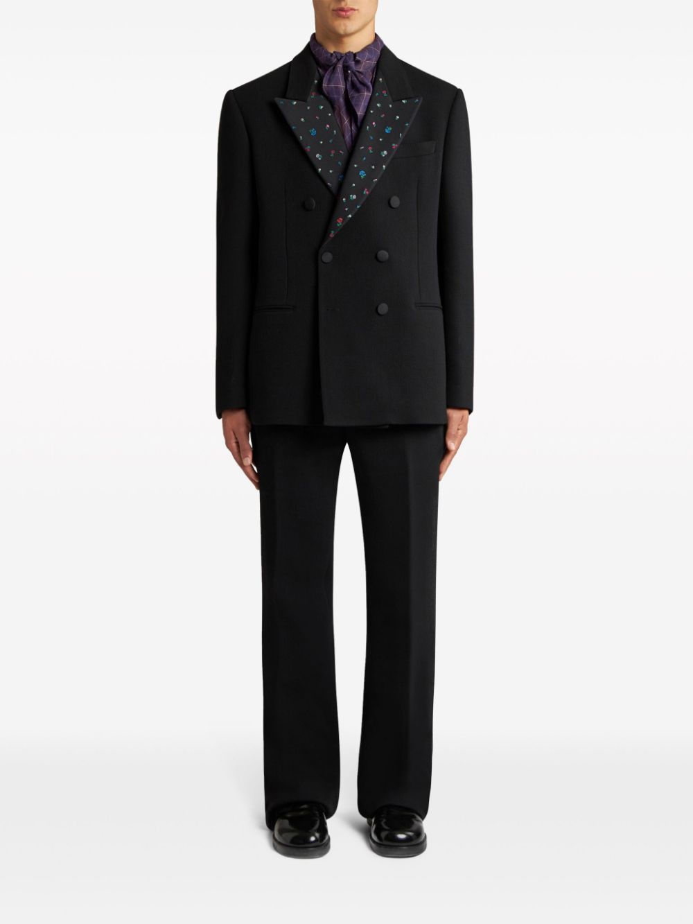 ETRO straight-leg trousers - Zwart