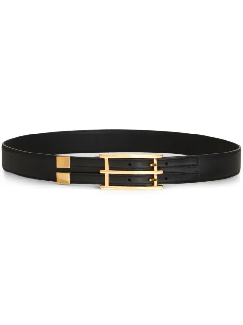 Ceinture en cuir à boucle - ETRO - Modalova