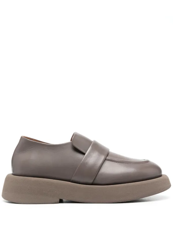 Marsèll slip-on Leather Loafers Grey FARFETCH PH