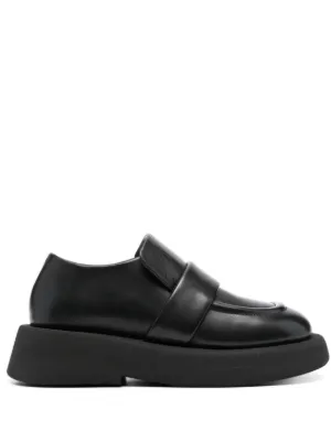 Toga Pulla バックル レザーローファー | ブラック | FARFETCH JP