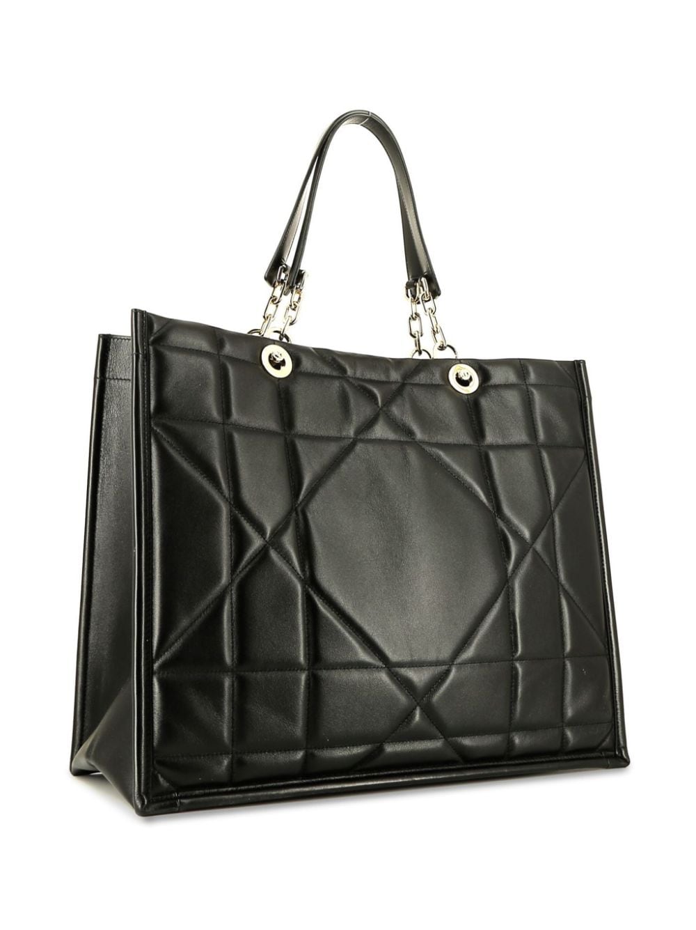 Pre-owned Dior Large  Essential Tote Bag In Black