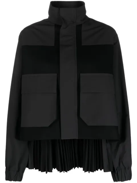 sacai プリーツ パネル ジャケット