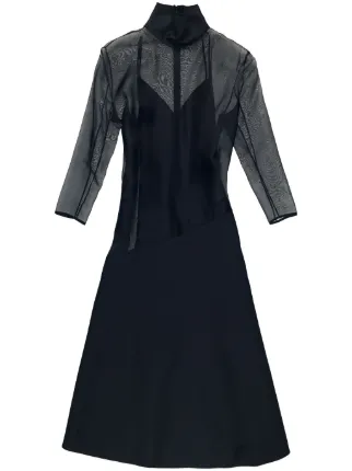 knee length dresses for ladies MAXINE Bellamy Mesh Maxi Dress | Wild Dove Boutique main image 0