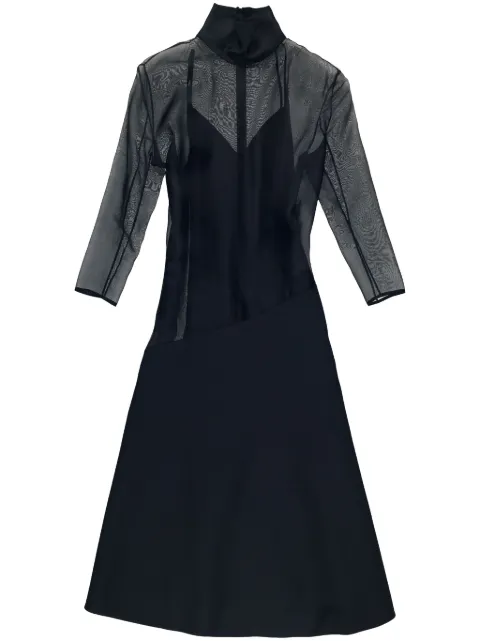 KHAITE Bellamy silk midi dress