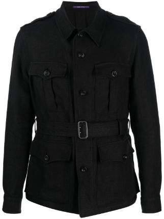 Ralph Lauren Black Label Mens Belted popular Trench Overcoat