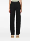 Eckhaus Latta panelled linen trousers - Black