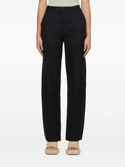 Eckhaus Latta panelled linen trousers