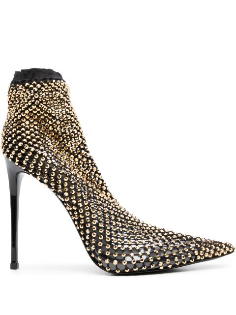 Le Silla Gilda 115mm crystal-embellished pumps Women