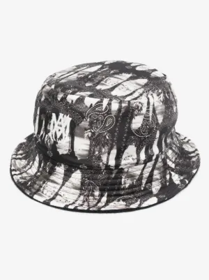 FENDI FF-jacquard Bucket Hat | Black | FARFETCH CA display picture 1