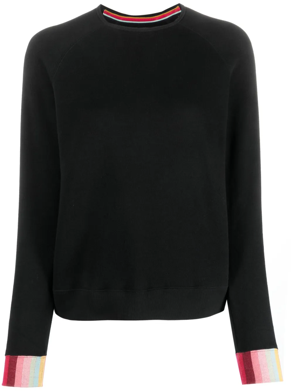 Paul Smith stripe-detail long-sleeve jumper