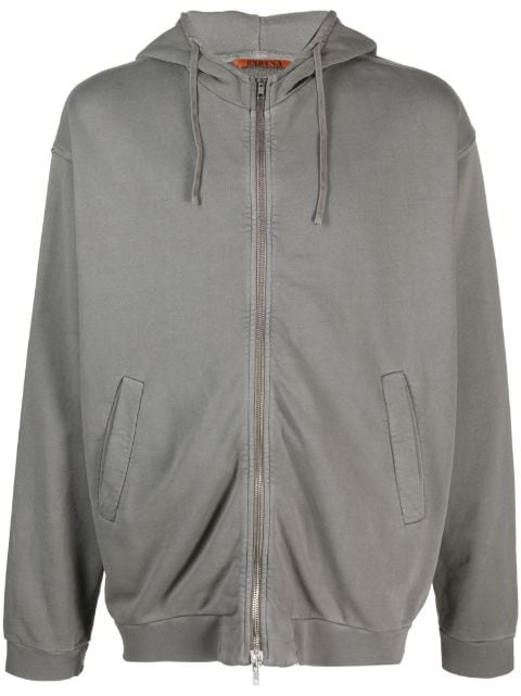 Barena zip-up cotton hoodie