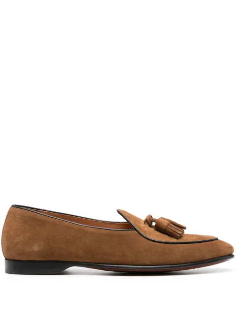 Ralph Lauren Purple Label Belvin tassel-detail suede loafers 