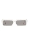 VAVA Eyewear x Suzanne Ciani rectagular-frame sunglasses - White