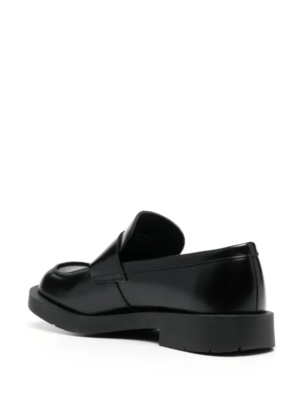 CamperLab Neuman Leather Loafers | Black | FARFETCH