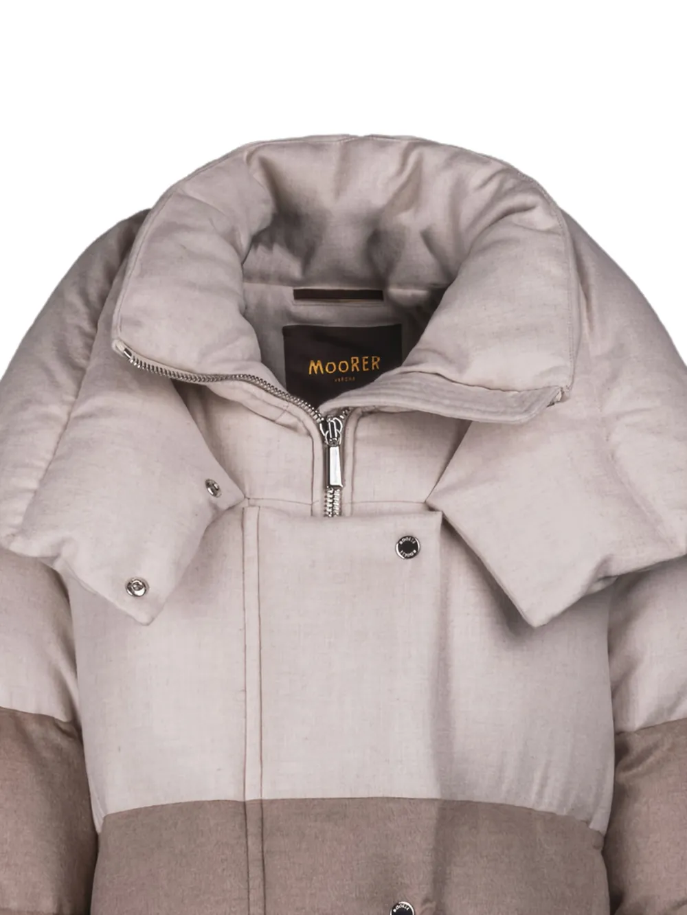 Moorer Jack met colourblocking Beige