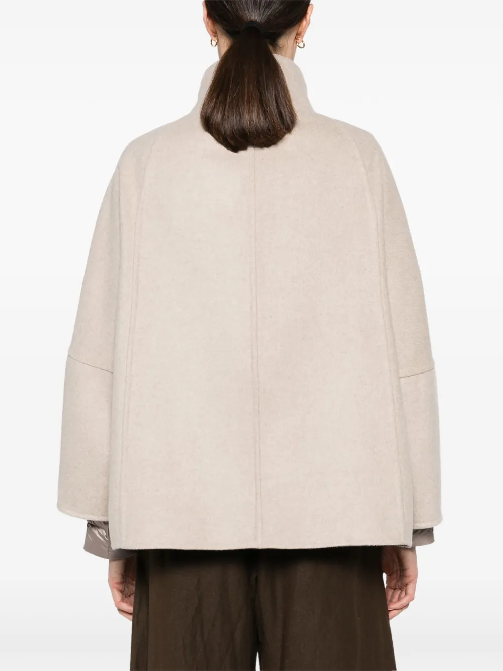 Moorer Lenie-Czi gelaagd jack Beige