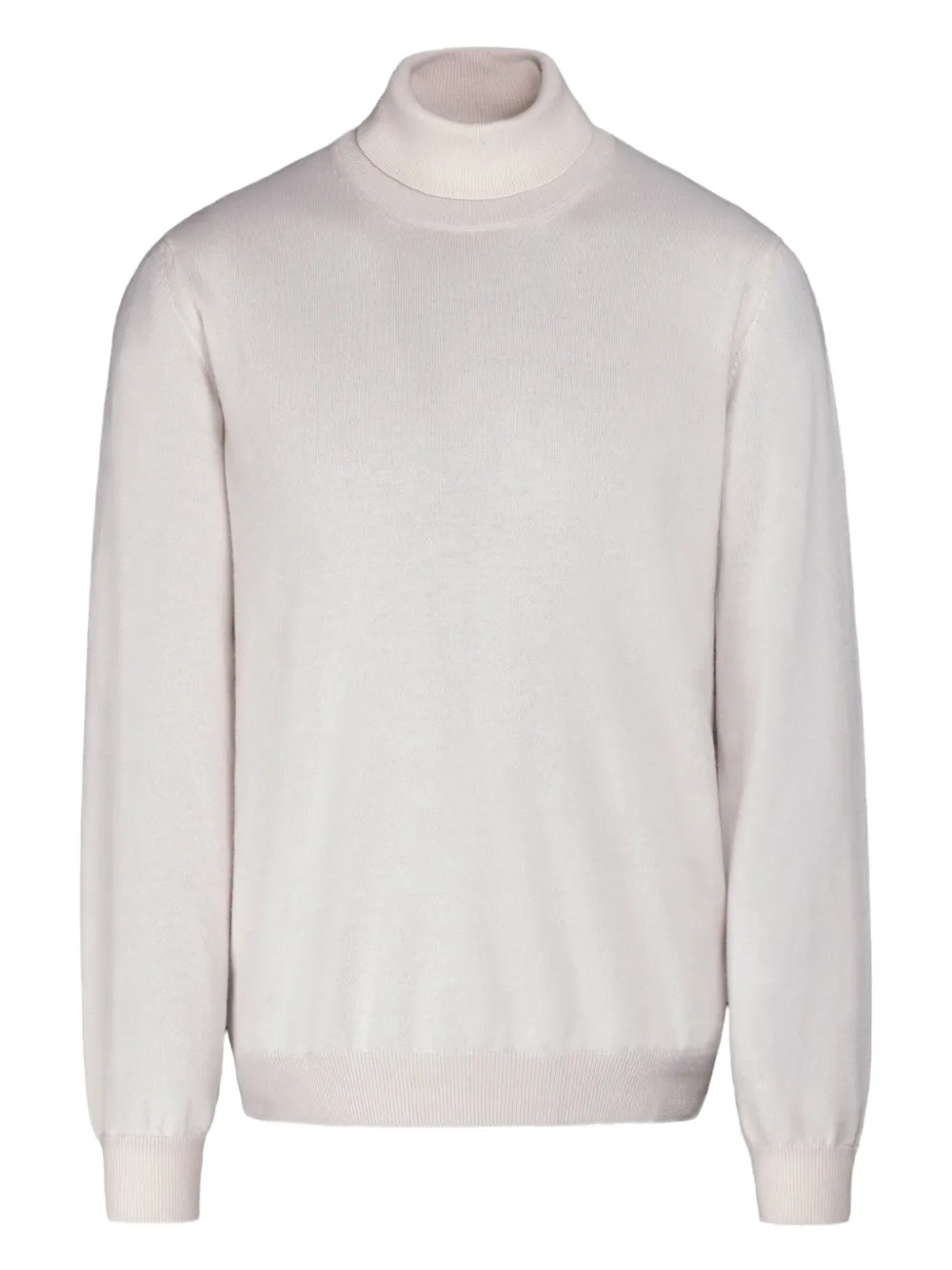 Moorer roll-neck cashmere-blend sweater Beige