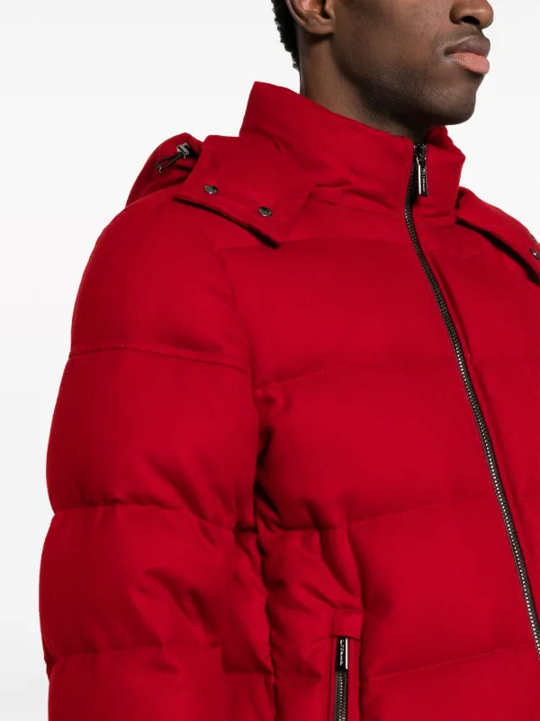Padded hooded cheap stretch bomber jacket