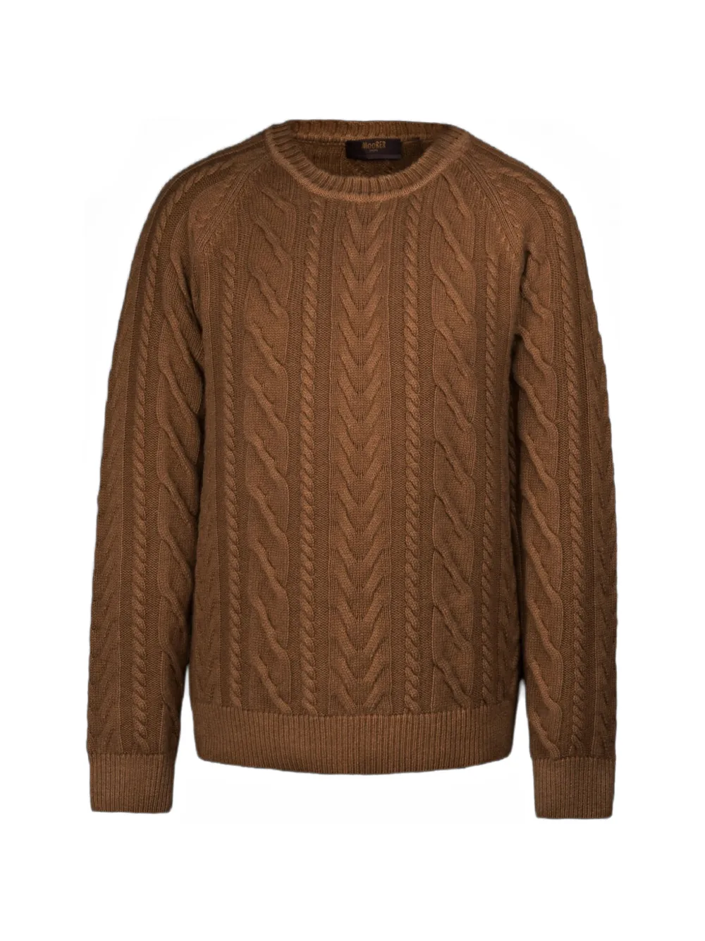 Moorer crew-neck sweater - Brown