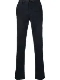 Moorer Levanzo-TRK tapered chino trousers - Blue