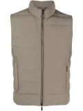 Moorer Oliver-KN padded gilet - Neutrals