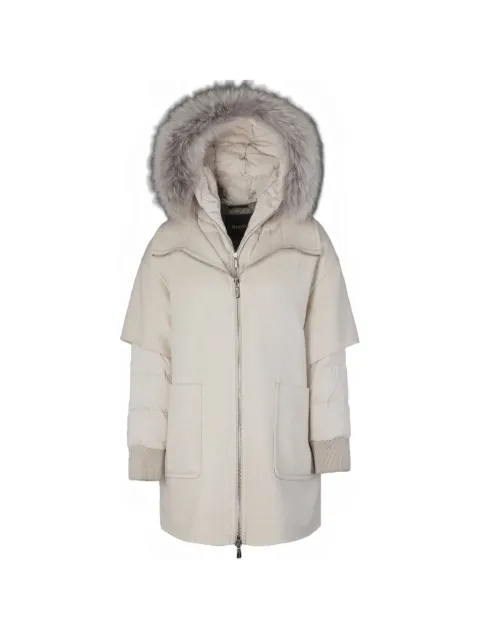 Moorer Fabula-Y faux-fur hooded coat