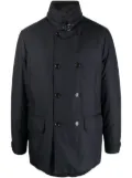 Moorer Kurt-GF double-breasted padded coat - Blue