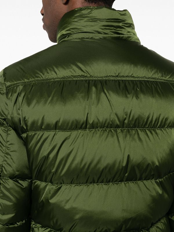 Green padded hot sale jacket mens