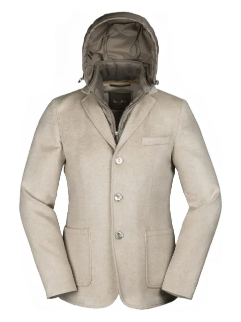 Moorer saco de vestir con capucha