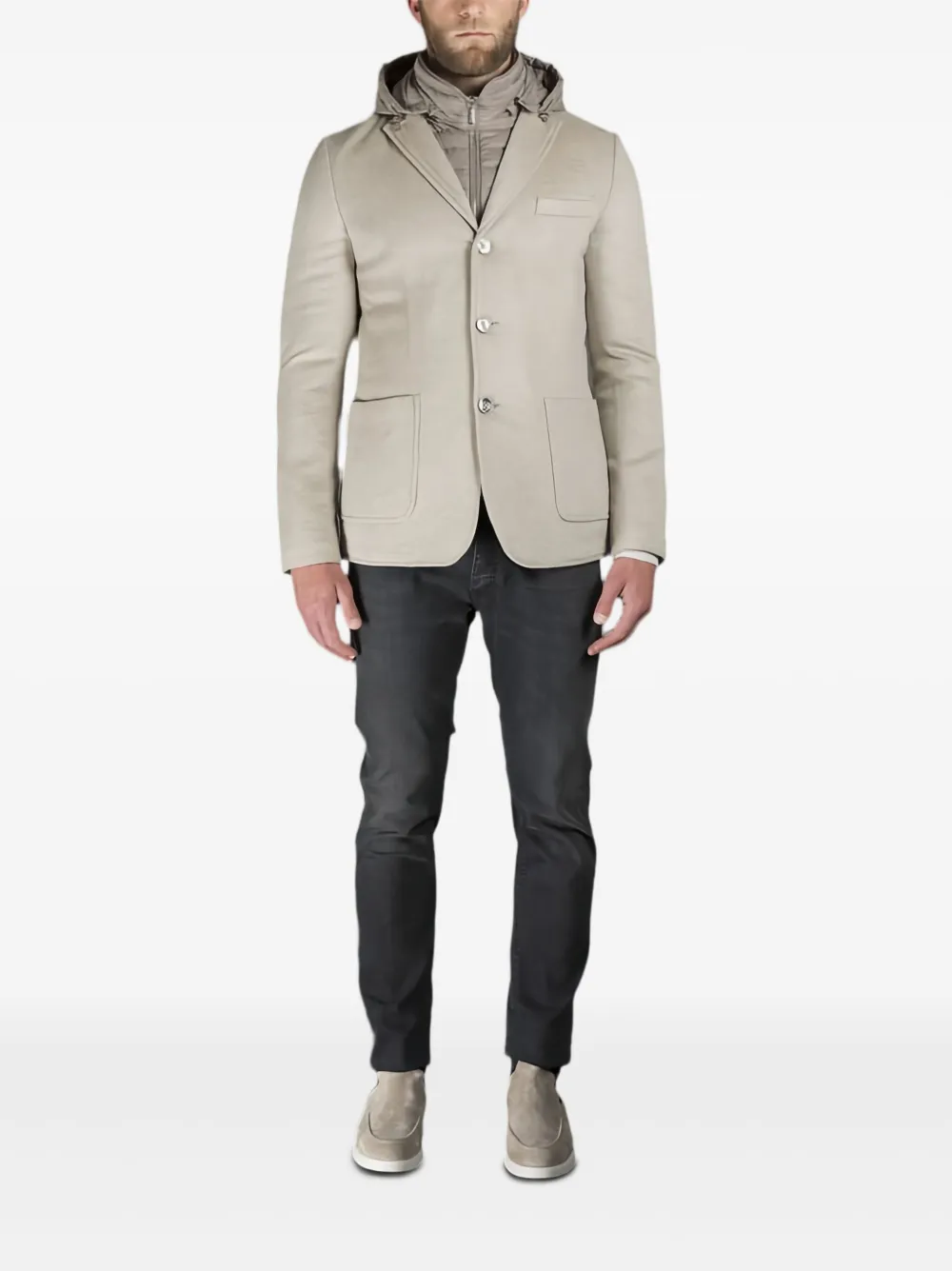 Moorer Bellotto hooded padded jacket | Down Jackets | Image 2