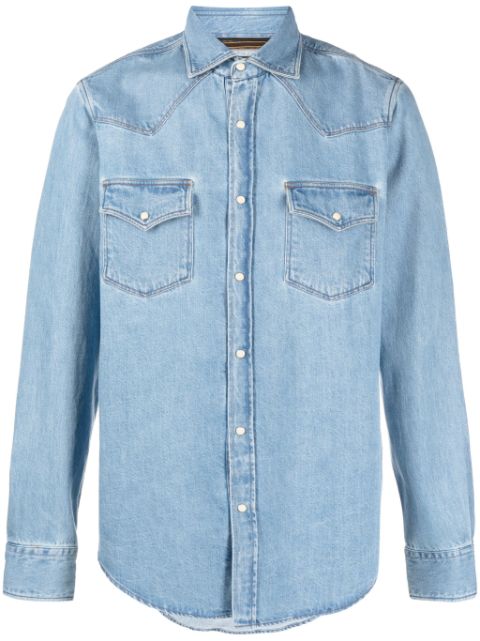 Moorer Larrie-DF306 denim shirt