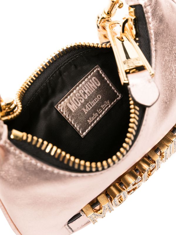 Moschino Crystal-embellished Crossbody Bag