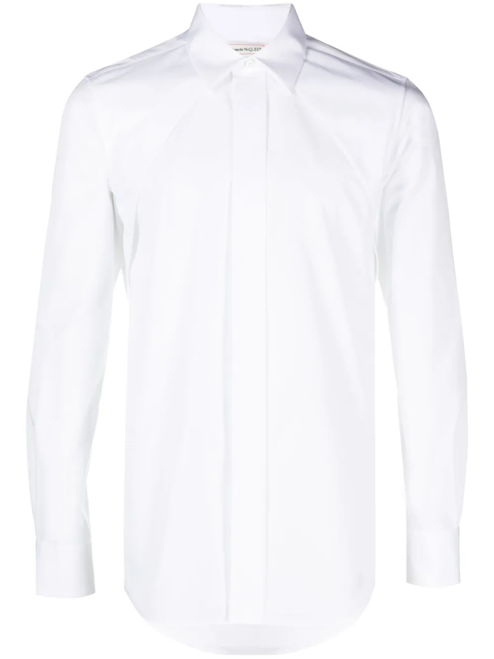 Alexander McQueen パネル シャツ - ホワイト Alexander McQueen パネル シャツ - ホワイト