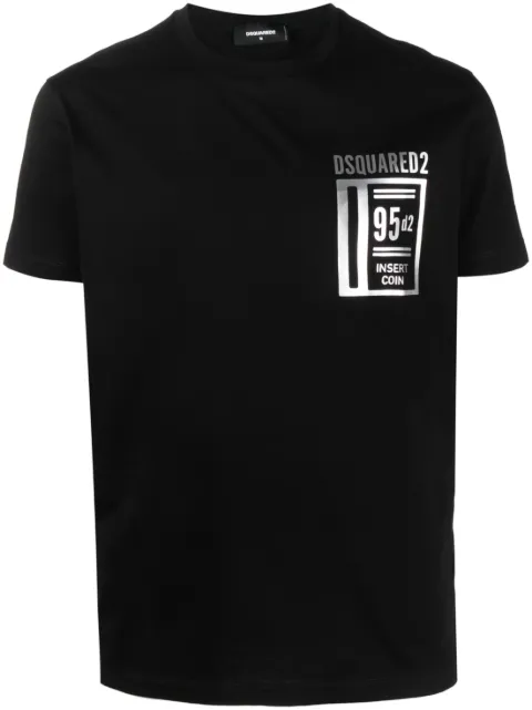 DSQUARED2 logo-print cotton T-shirt
