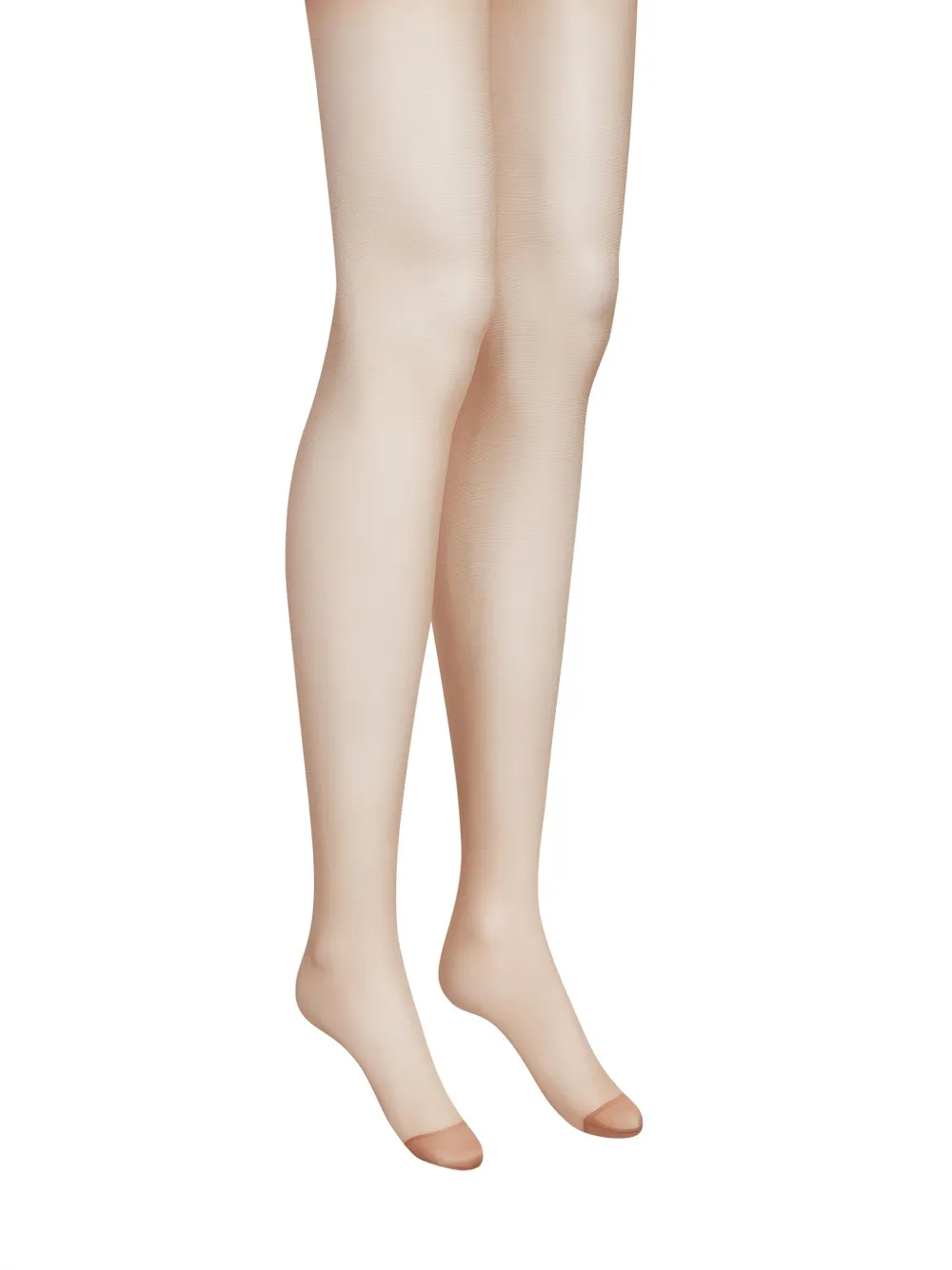  Maison Close Contrast-lining Stretch Tights - Neutrals 