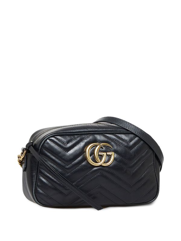 Gucci Pre-Owned GGマーモント ショルダーバッグ S - Farfetch