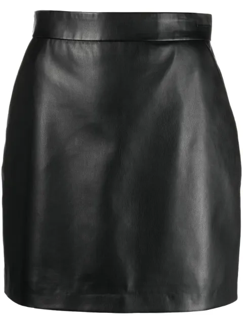 Calvin Klein high-rise A-line miniskirt