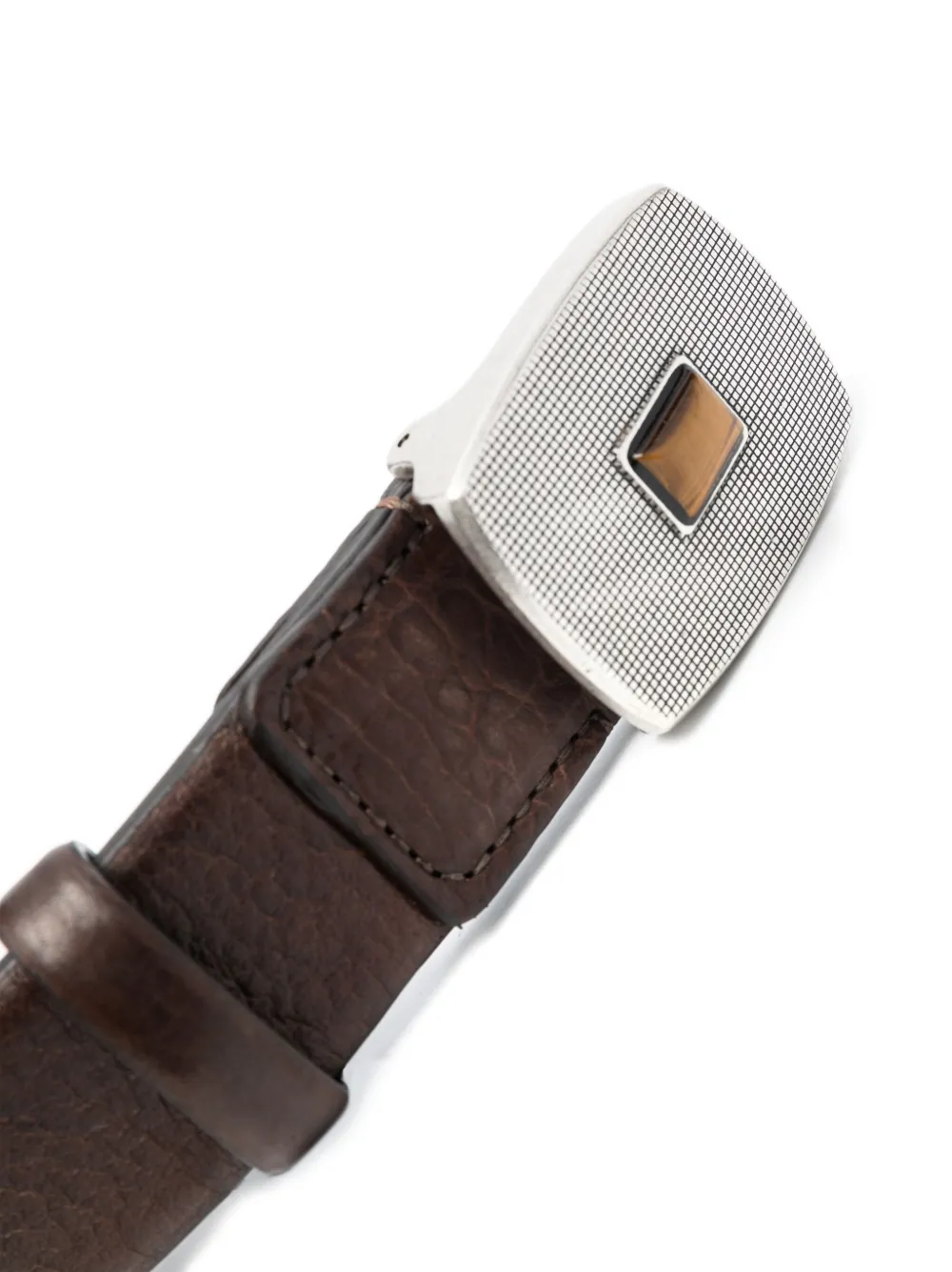 Moorer Mandela leren riem - Bruin