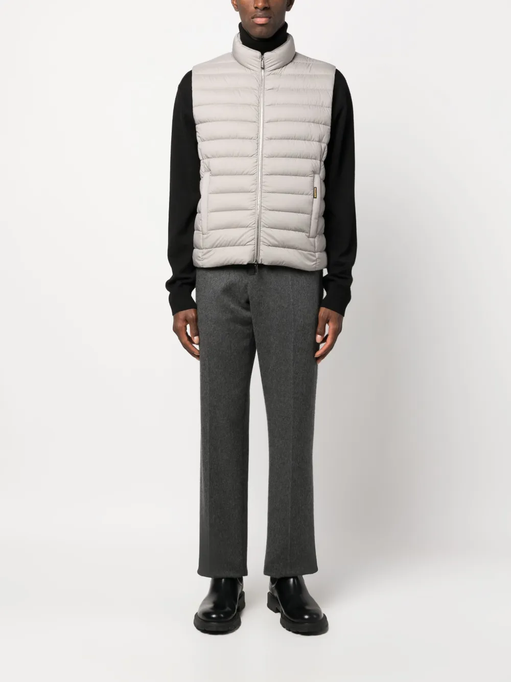 Moorer Calaf-S3 padded gilet - Grijs