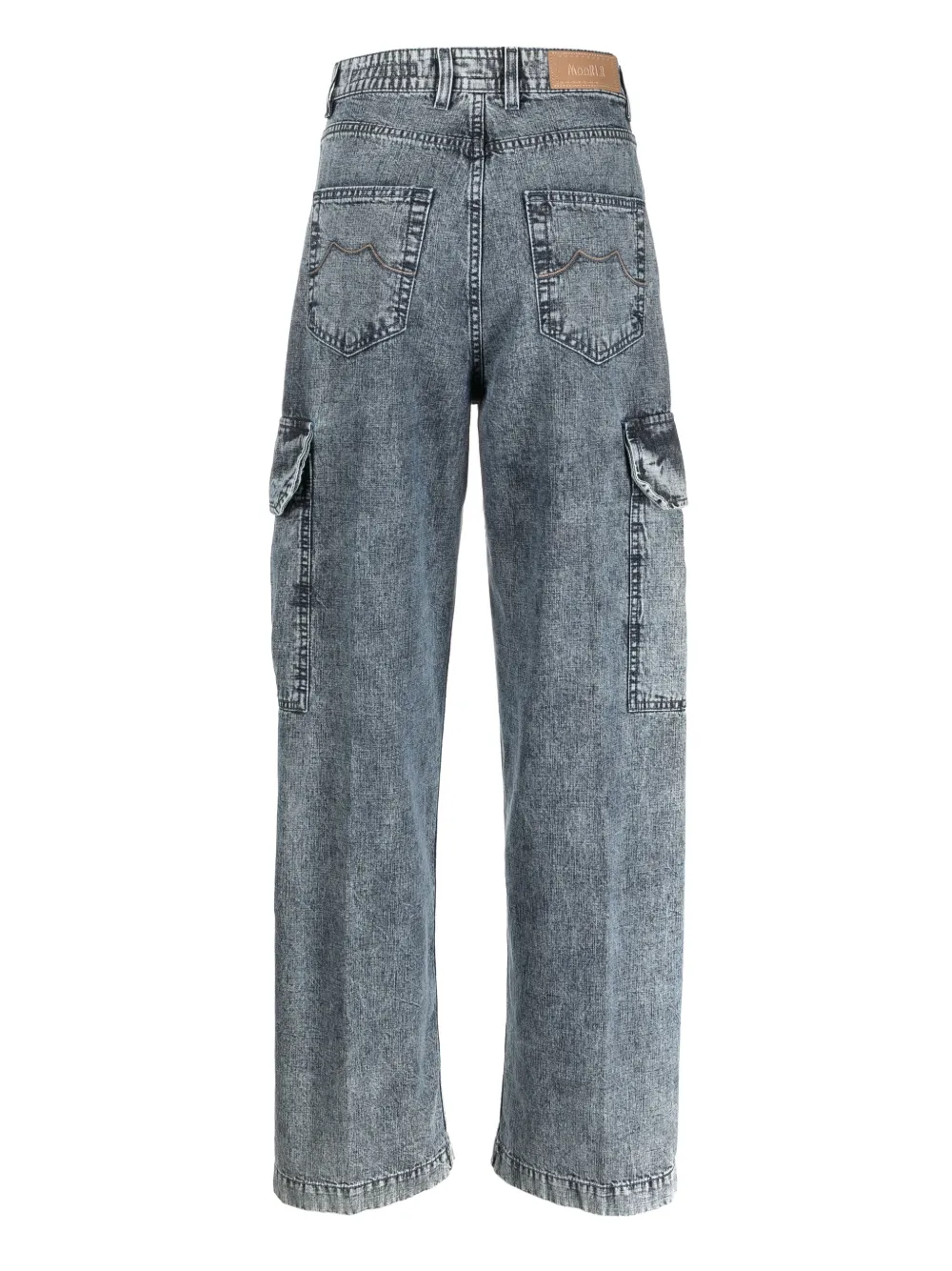Moorer Cargo jeans - Blauw