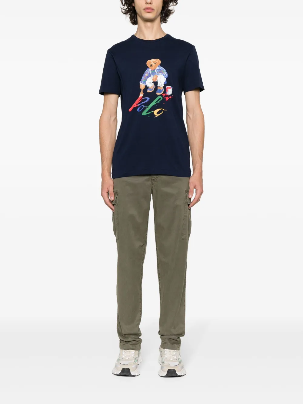 Moorer Brody-TRK cargo trousers - Groen