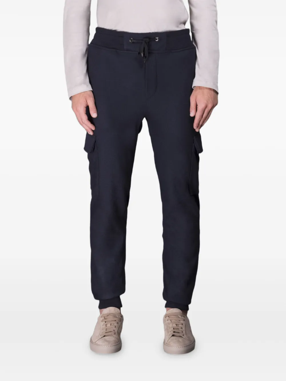 Moorer cargo-pockets track pants | Blue | Image 1
