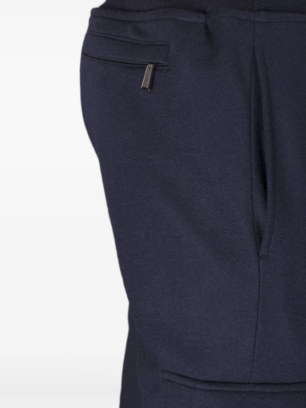 Moorer Joggingbroek met cargo zak Blauw