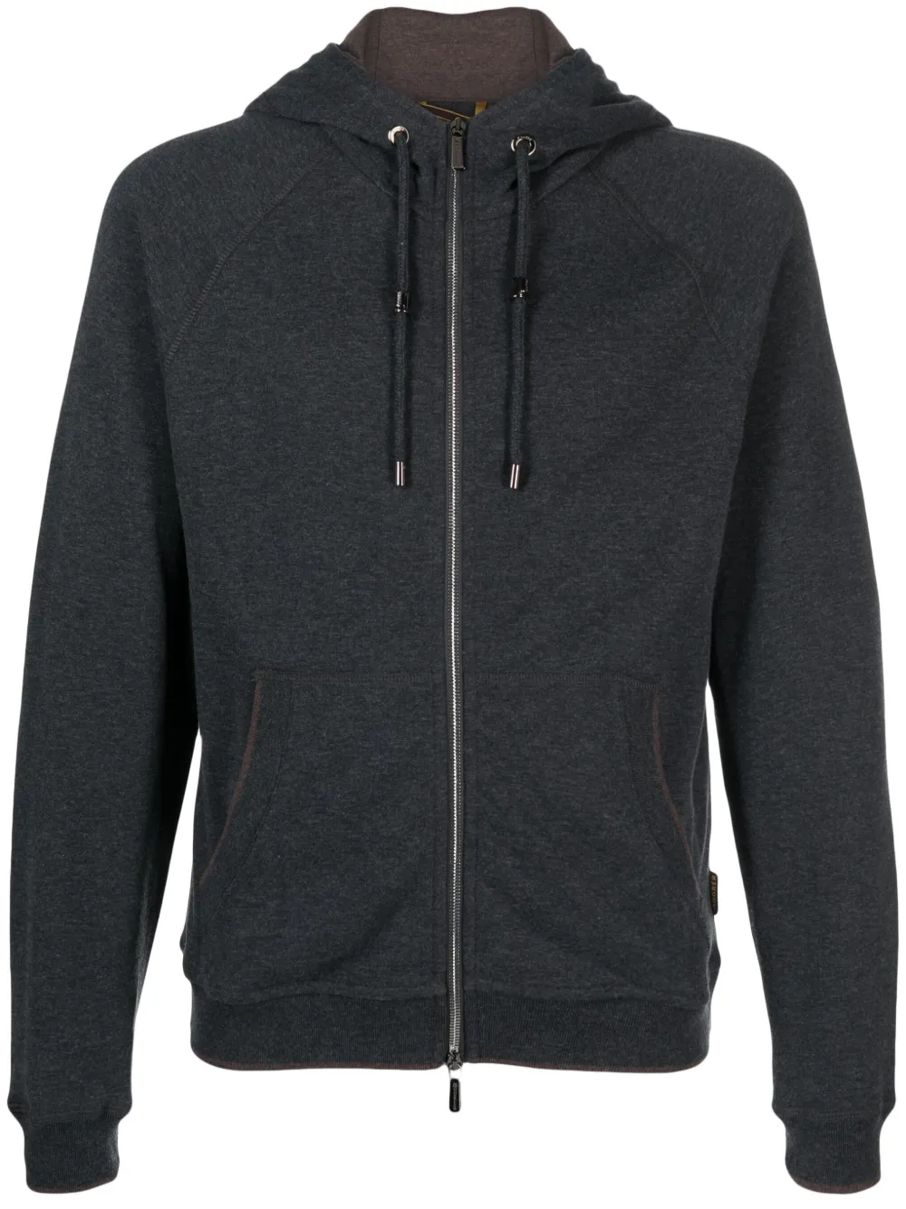 Moorer hoodie con cierre | gris | Image 1