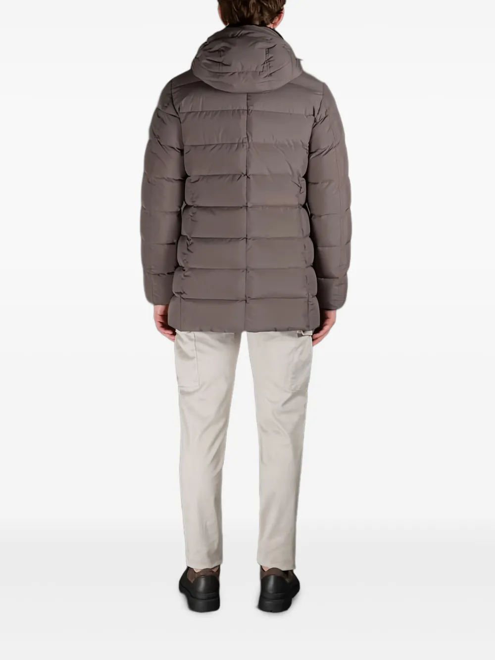 Moorer Gewatteerde parka Bruin