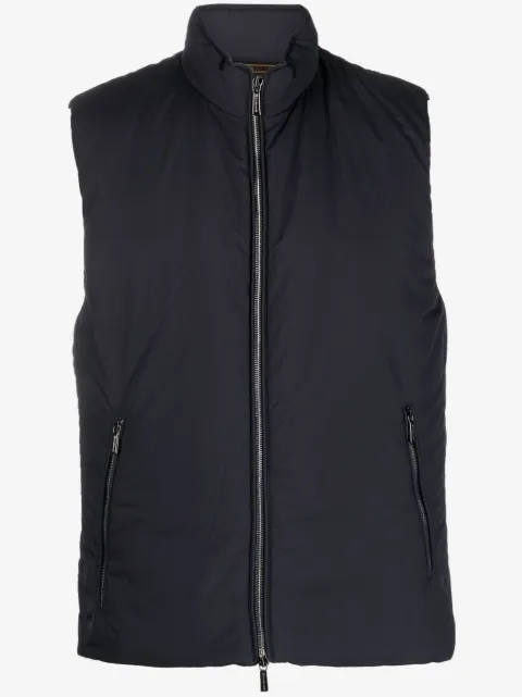 Moorer sleeveless down gilet
