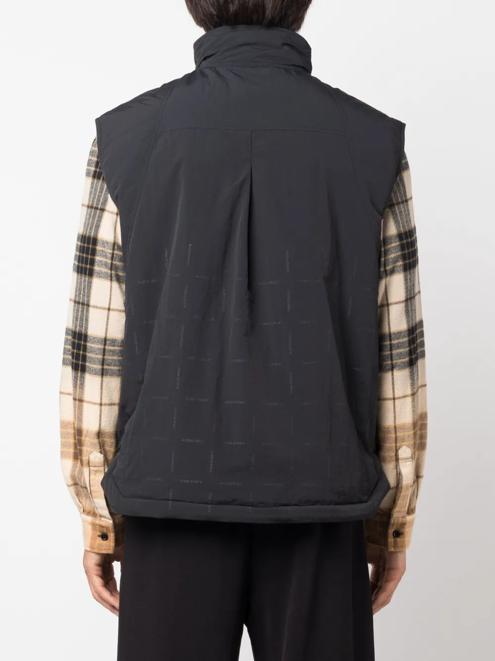 A-COLD-WALL* Gilet imbottito con applicazione | Abbigliamento | Image 4