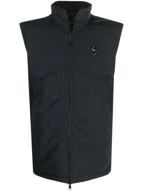 A-COLD-WALL* logo-patch printed gilet 