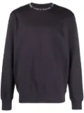 Daily Paper logo-print neckline sweatshirt - Blue